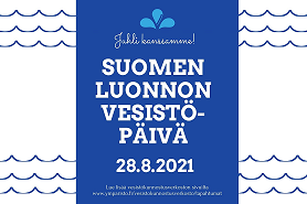 Suomen Luonnon vesistöpäivä 28.8.